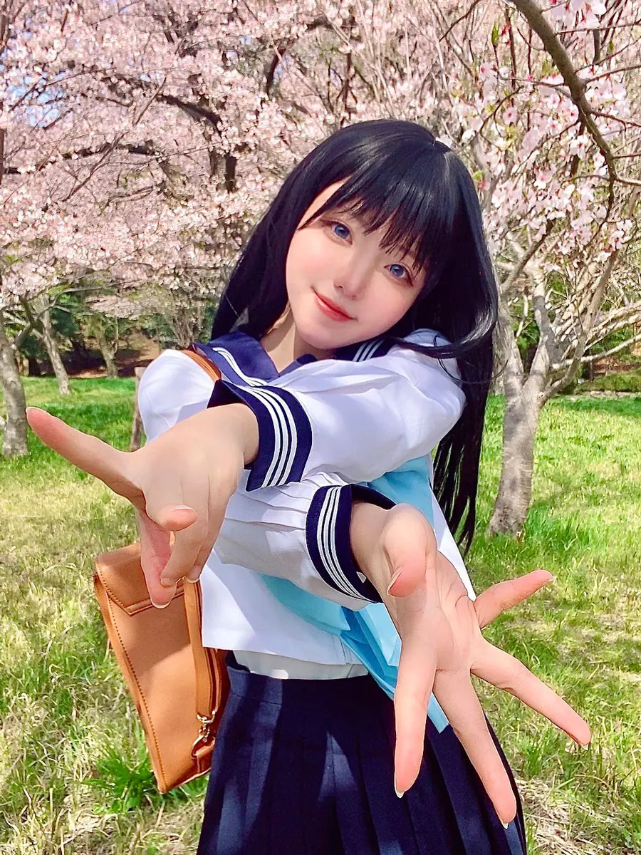 明日ちゃんのセーラー服 明日小路衣裳+ウィッグ - コスプレ