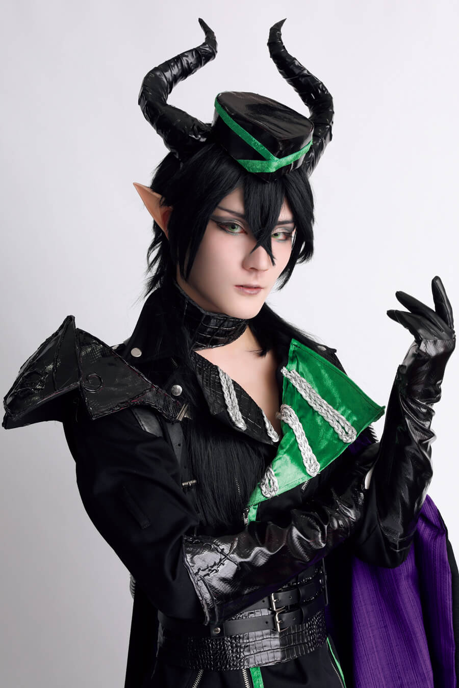 コスプレメイク】セルフメイク講座 マレウス・ドラコニア＆イデア 