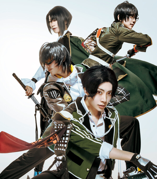 刀剣乱舞】豊前江、桑名江、松井江、篭手切江のコスプレグラビア 