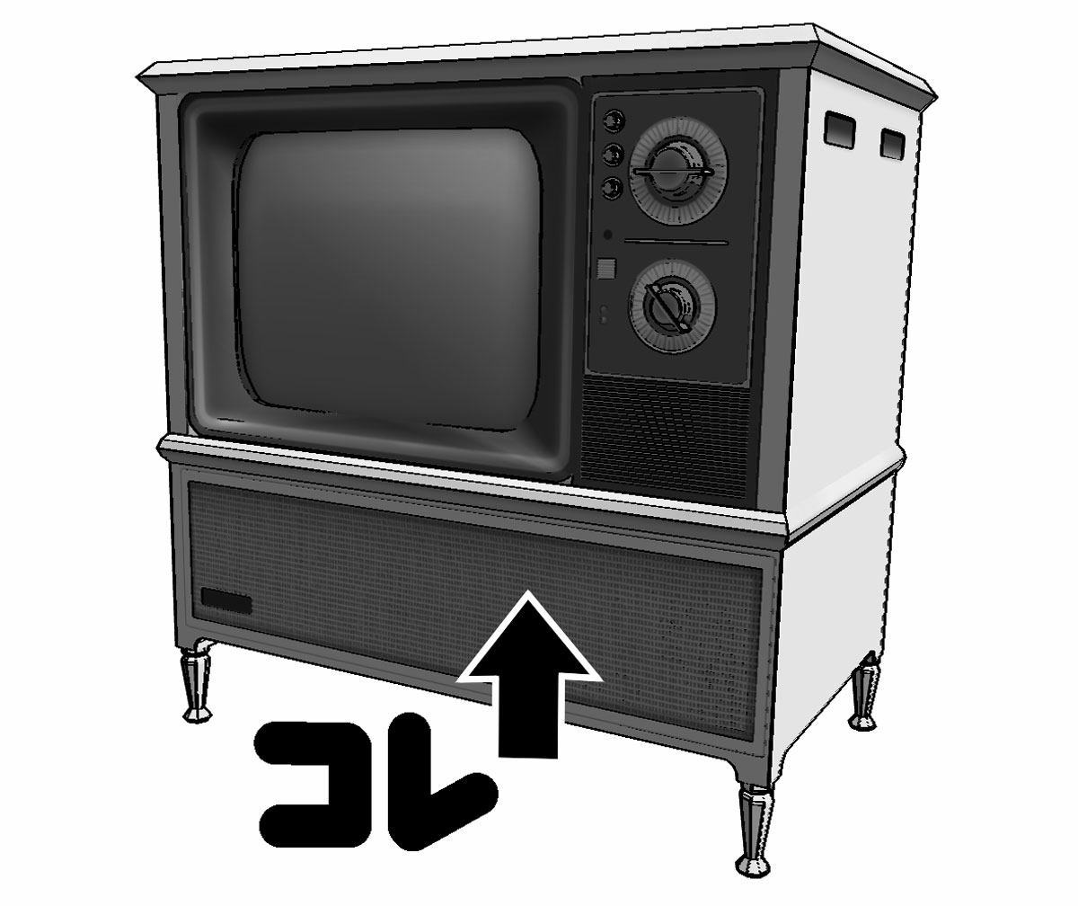 家具調テレビ