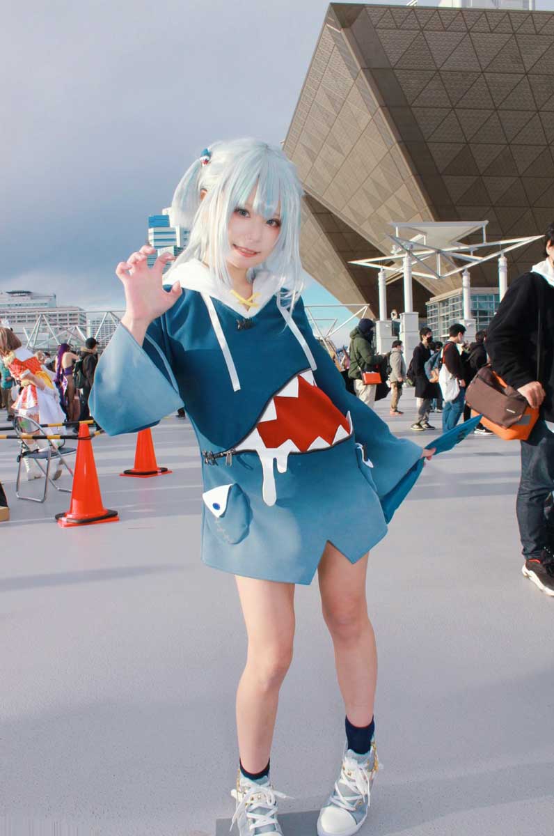 ホロライブ がうるぐら コスプレ 衣装 ウィッグ - コスプレ