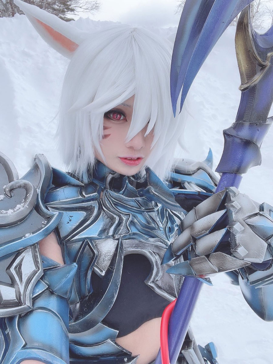 FF14竜騎士のコスプレ　オルシュファン　　