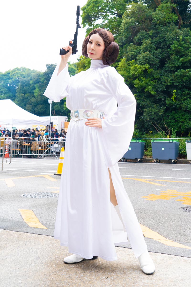 東京コミコン　レイア姫　　コスプレ