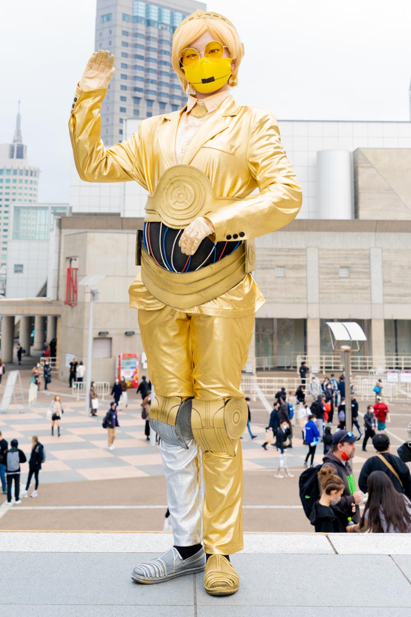 東京コミコン　C-3PO　　コスプレ