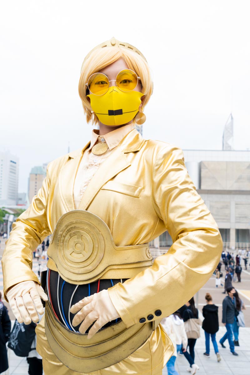 東京コミコン　C-3PO　　コスプレ