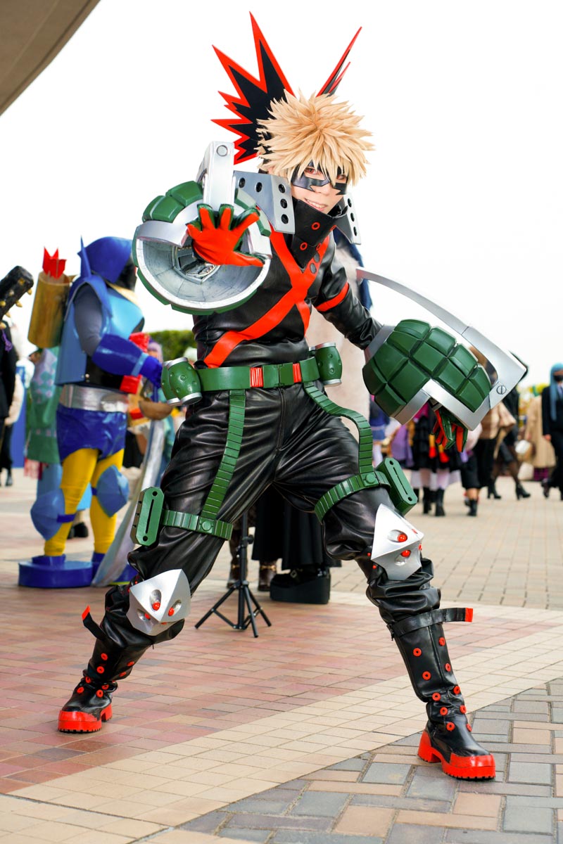 爆豪勝己のコスプレ