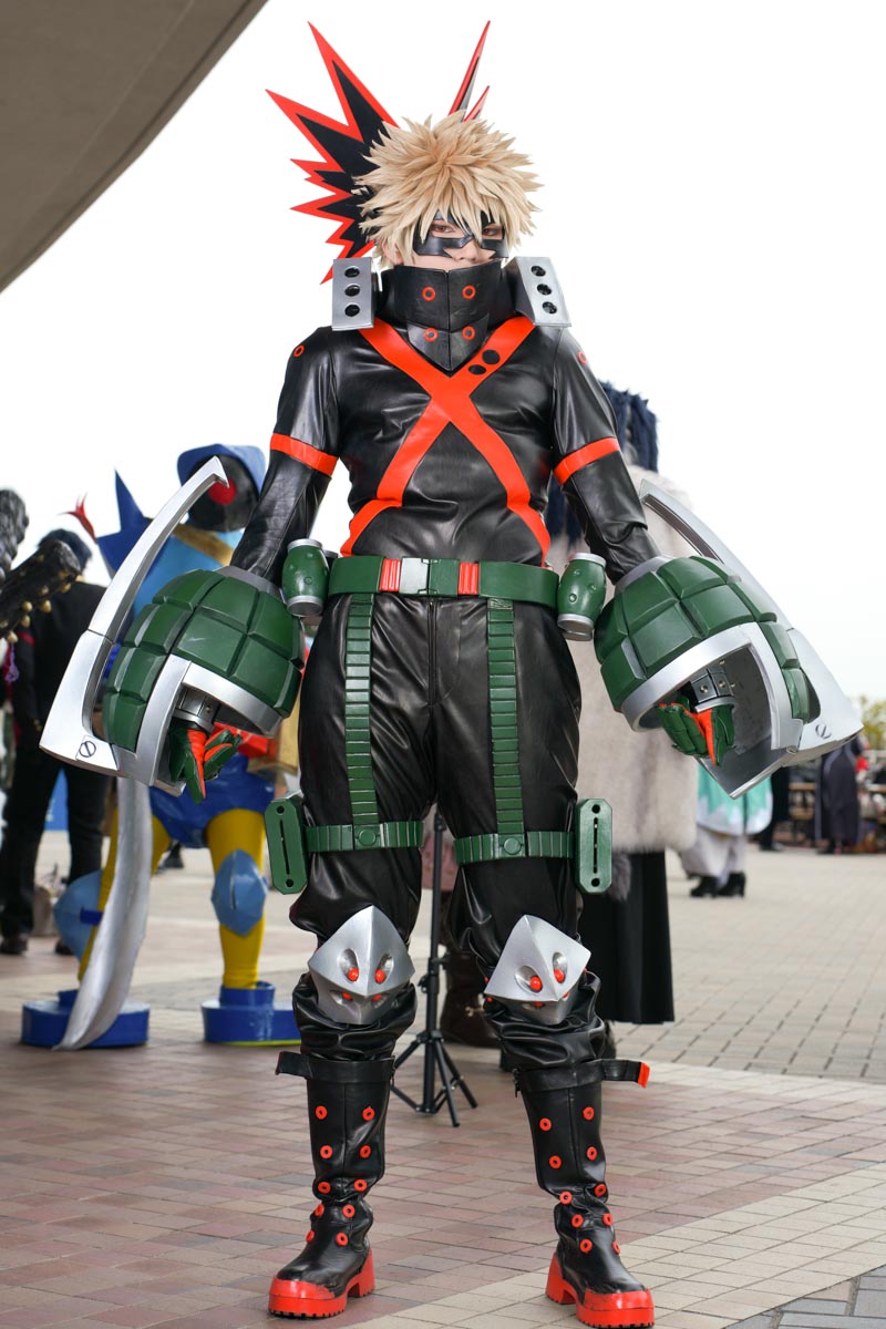 爆豪勝己のコスプレ