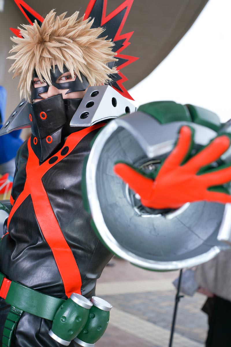 爆豪勝己のコスプレ