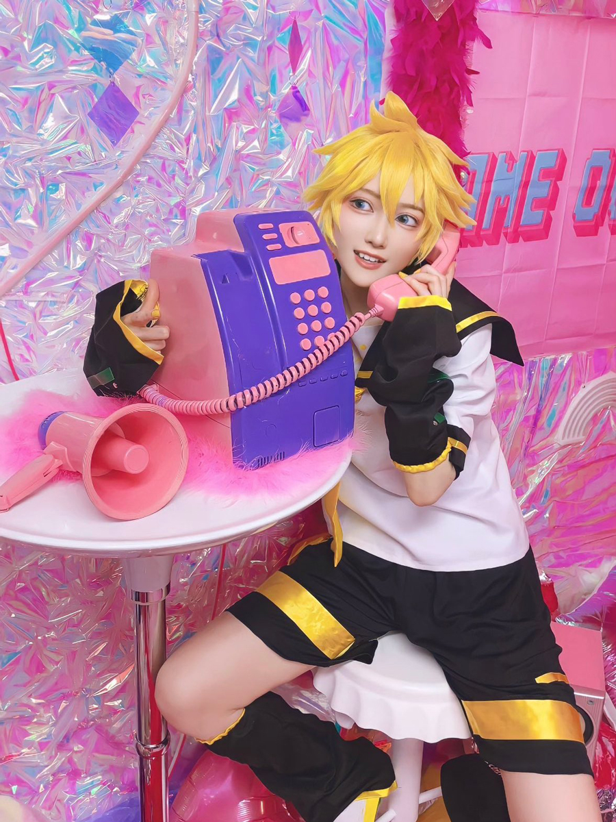 鏡音レンのコスプレ