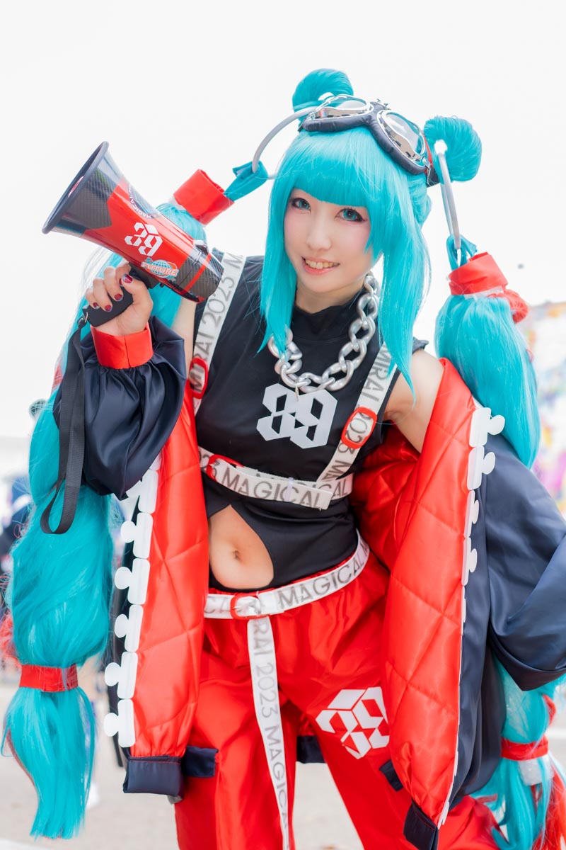 素人制作です初音ミク マジカルミライ2023 コスプレ - コスプレ