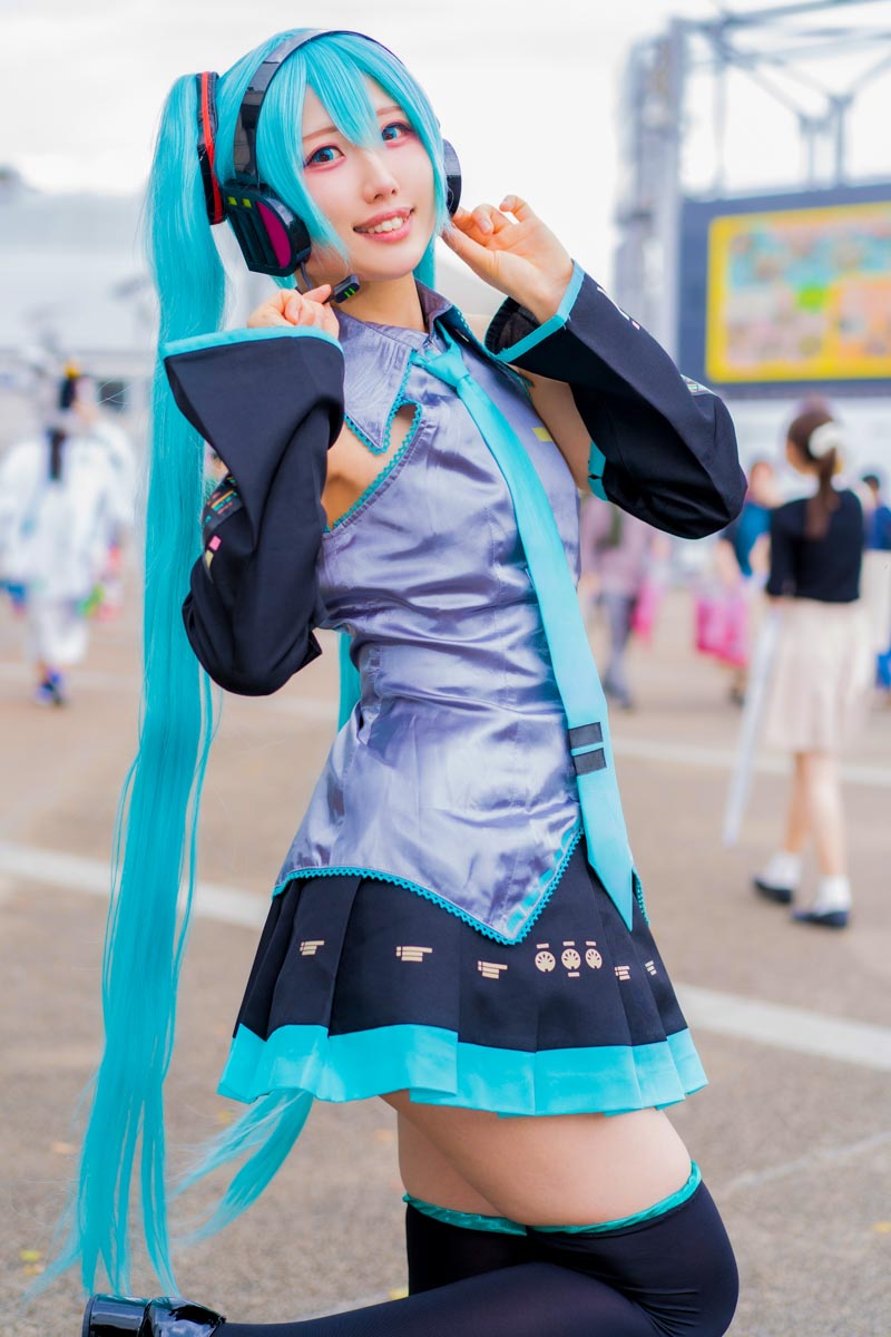 素人制作です初音ミク マジカルミライ2023 コスプレ - コスプレ