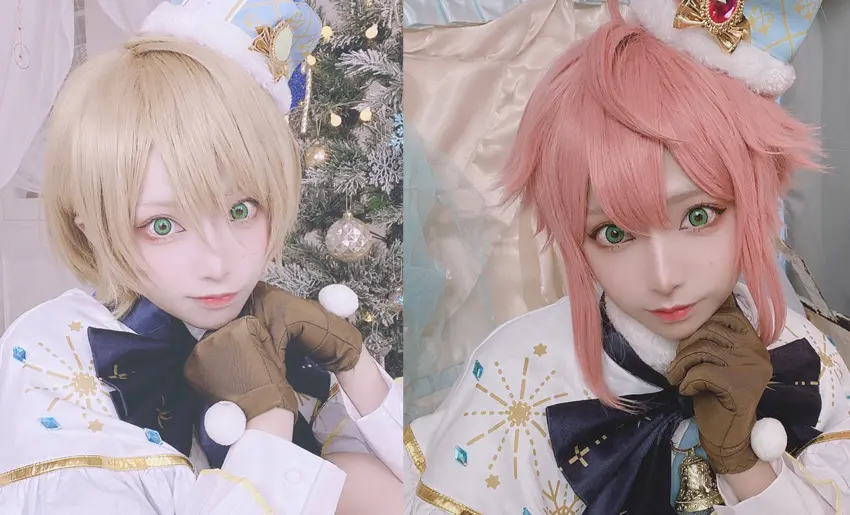 姫宮桃李 コスプレ ウィッグ あんスタ - コスプレ