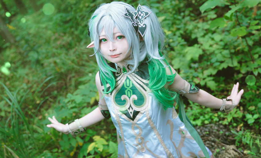 コスプレイヤー陽汰実在性の高い『原神』身長を活かした“等身大 