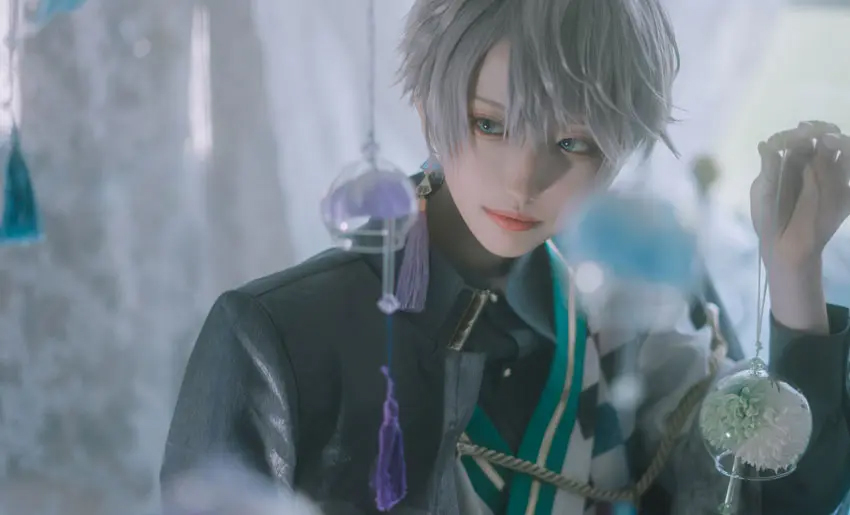 コスプレイヤーしおみかわ『にじさんじ』甲斐田晴、ウィッグは細い束感  