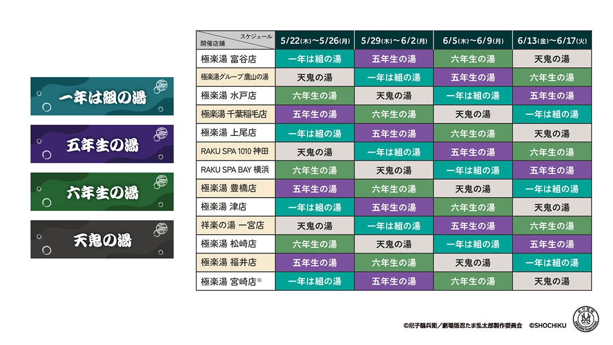 “かぶく忍術学園 極楽温泉の段”