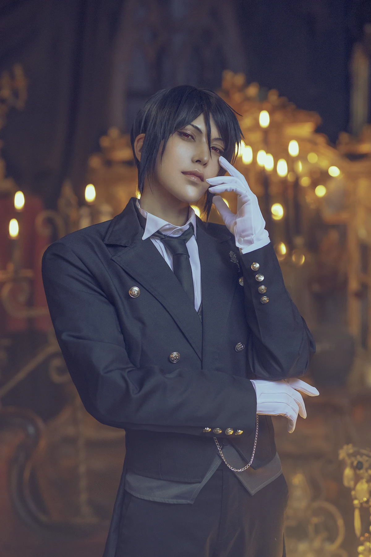 「黒執事」セバスチャン・ミカリエスのコスプレ