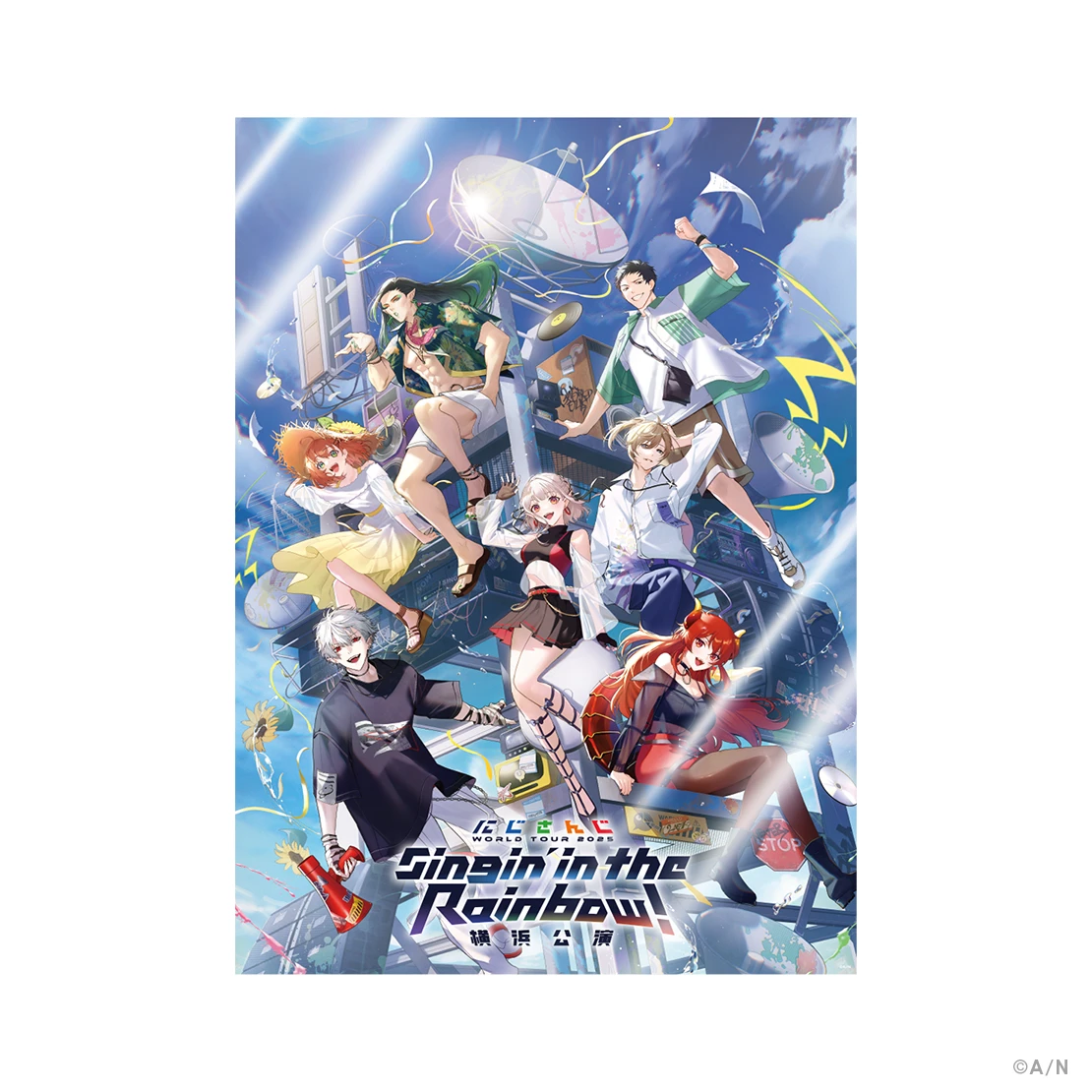 「にじさんじ WORLD TOUR 2025 Singin’ in the Rainbow！」横浜公演グッズ