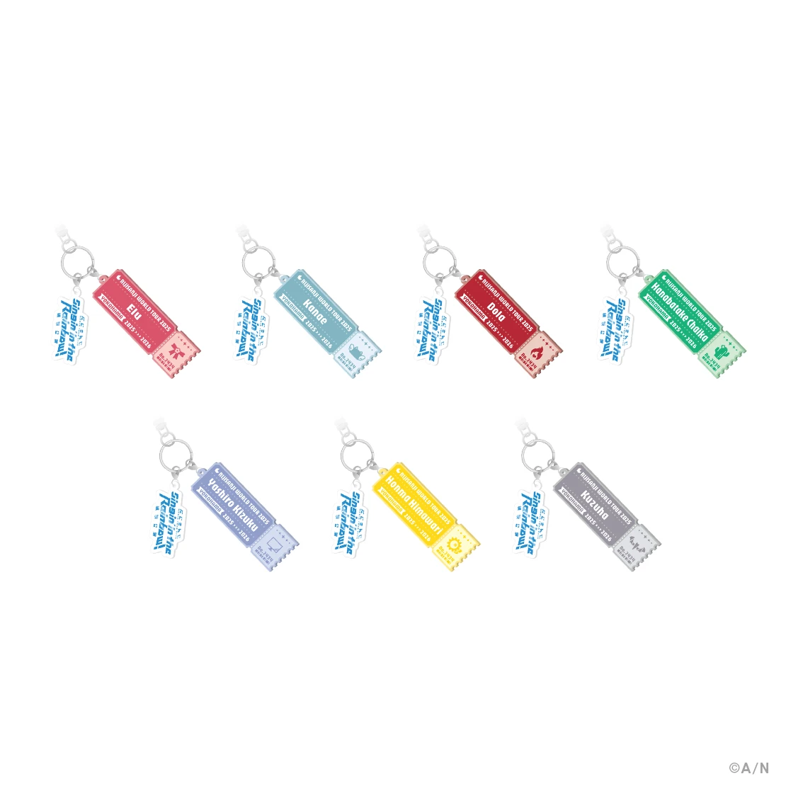 「にじさんじ WORLD TOUR 2025 Singin’ in the Rainbow！」横浜公演グッズ