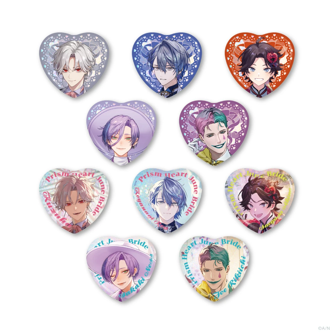 Prism Heart June Bride