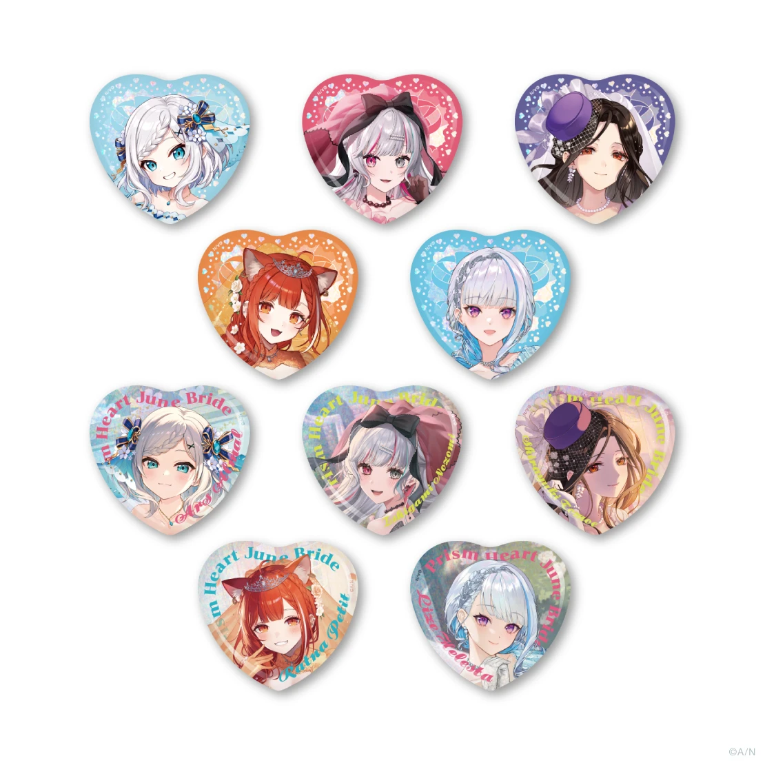 Prism Heart June Bride