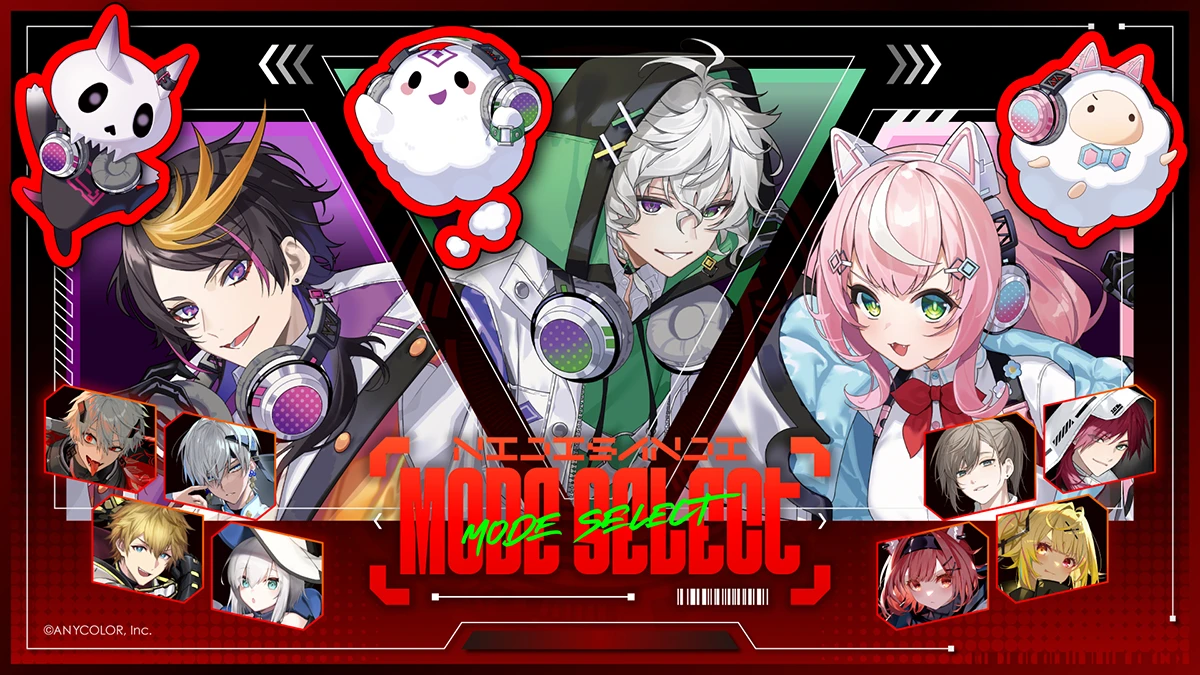 NIJISANJI Buddy Mode Type：Shu, Kagetsu & Nari
