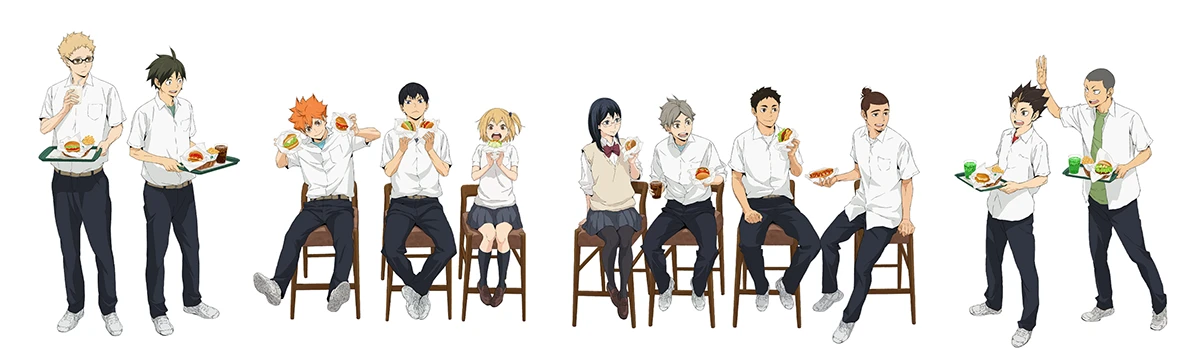 モスバーガー × ハイキュー！！