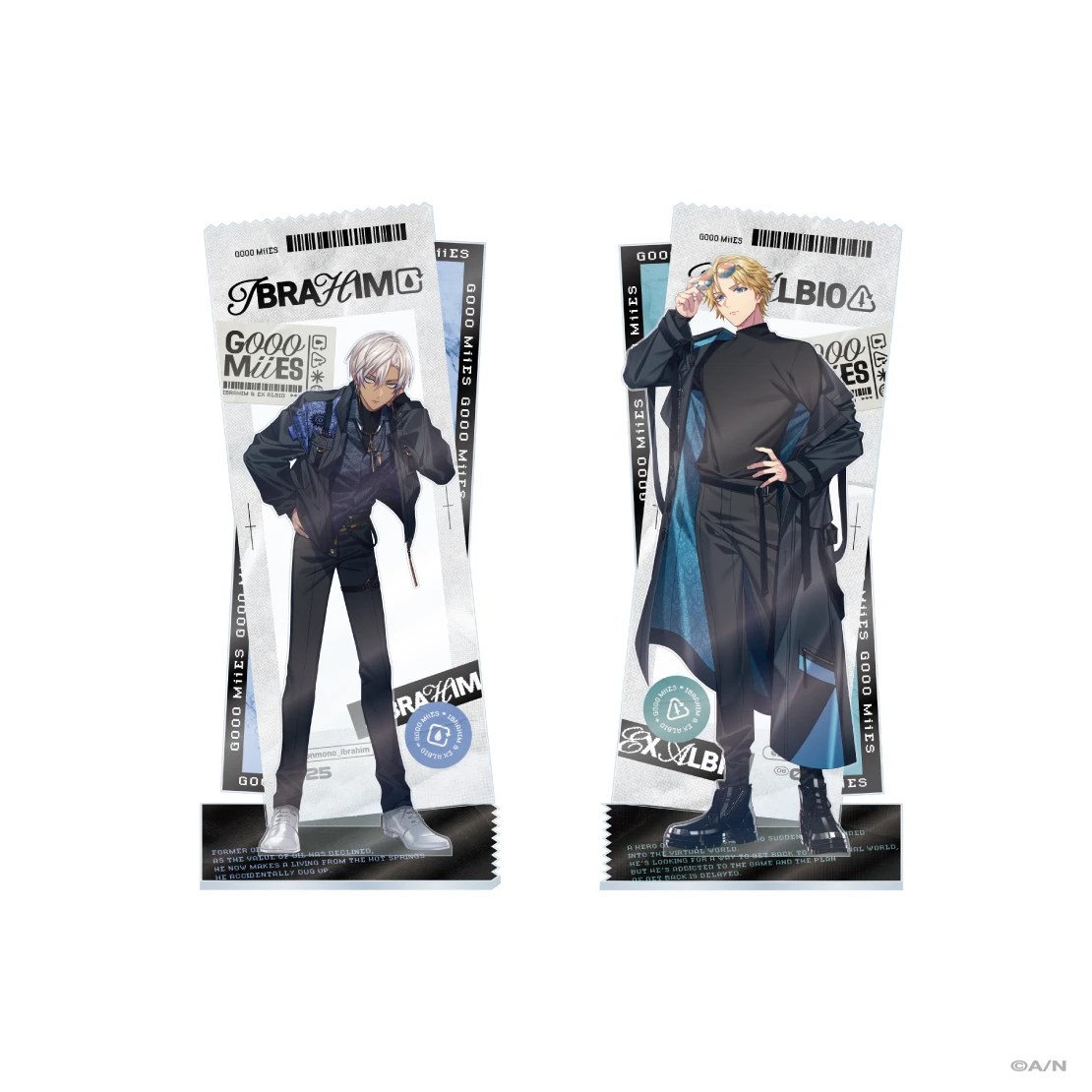 にじさんじ「GOOOMiiES」グッズ